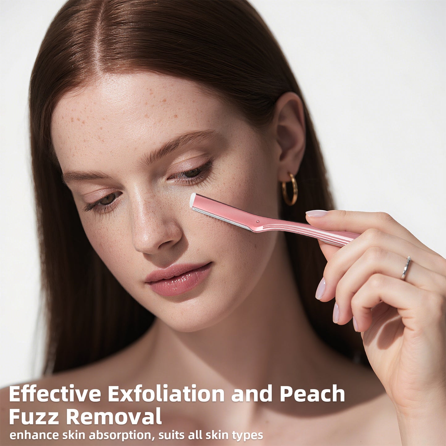 Huauoo Eyebrow Razor Shaper Shavers Trimmers for Women and Men Face Hair Removers Multipurpose Exfoliating Face Razor