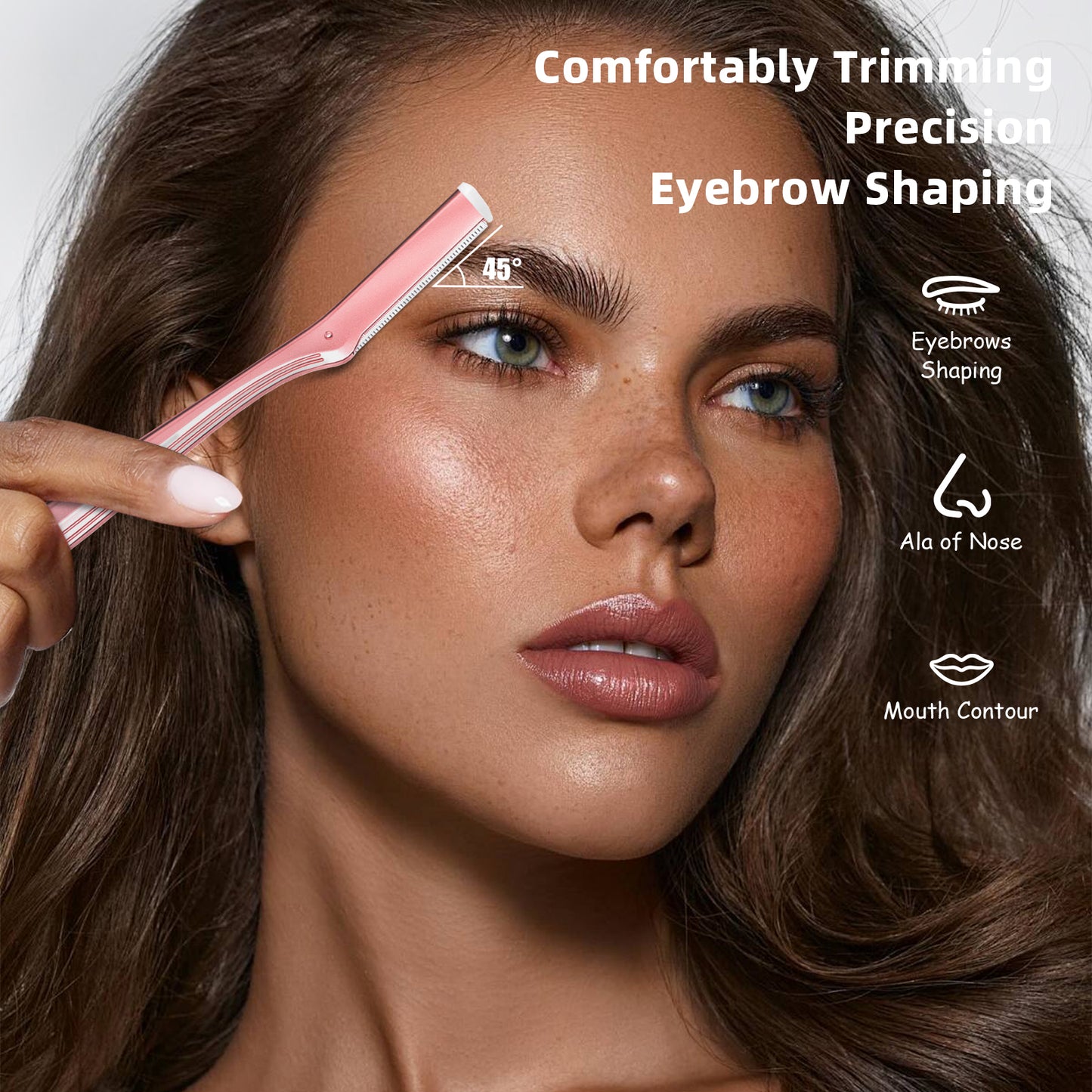 Huauoo Eyebrow Razor Shaper Shavers Trimmers for Women and Men Face Hair Removers Multipurpose Exfoliating Face Razor