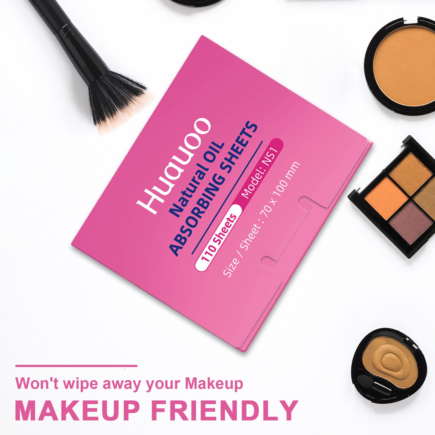 Huauoo Mattifying Facial Blotting Paper for Oil & Shine Control, One Size